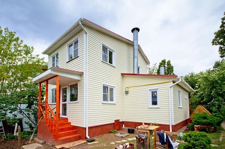 Пристройки к дому фото